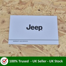 Jeep Service History Blank Book For All Model