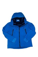 Blue Goggle Hooded Softshell