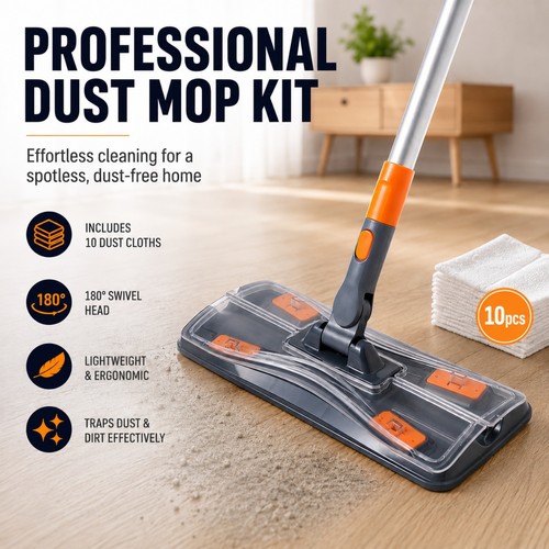 Wet dry flat mop floor - mop,