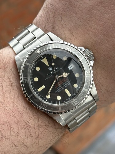 1972 rolex sea dweller 1665 - rolex,