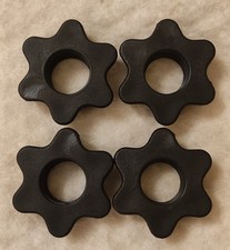 4x Dumbbell Black Spinlock