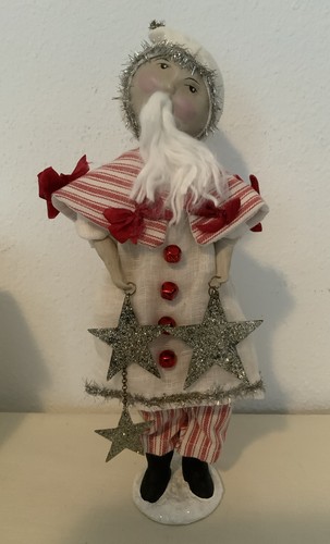 Decorative santa on - decorative, 16”
