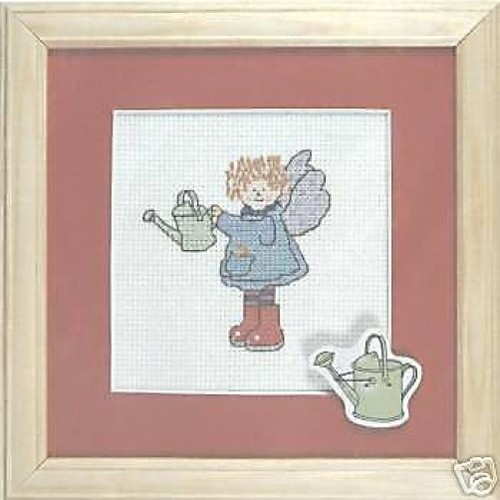 The garden fairy cross stitch - fairy,