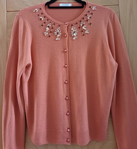 Burnt orange jewelled - m&s,
