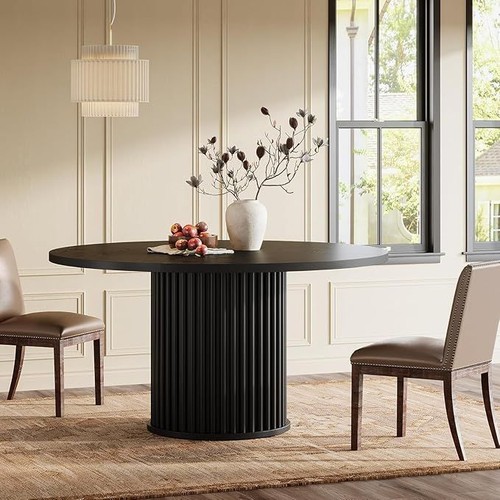 Tribesigns black round - black,