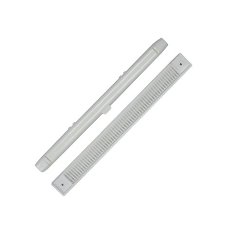 407mm white window trickle - 407mm,