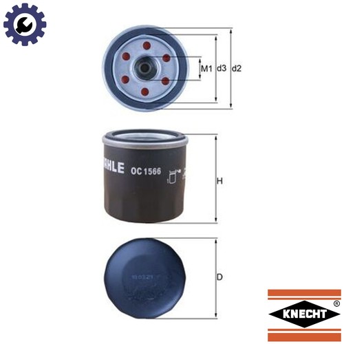 Oil filter 1566 for - filter,