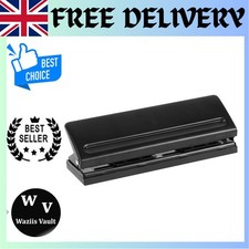 6 Hole Paper Punch A4 A5 A6 Adjustable Metal Filofax Diary Planner Organiser