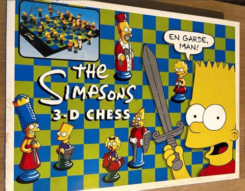 The simpsons chess set - simpsons,