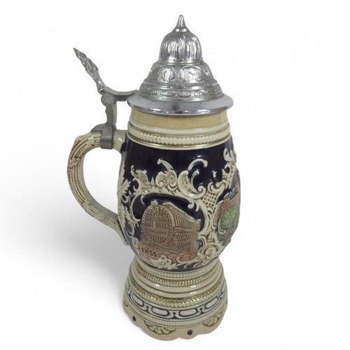 German musical ceramic - ceramic, lidded