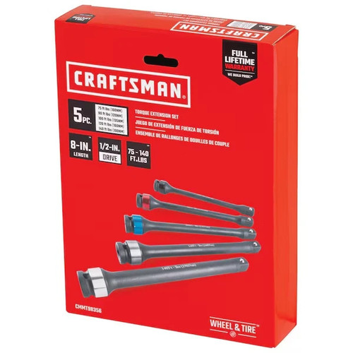 Craftsman piece torque - craftsman, 1/2"