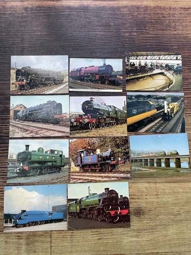 Postcards steam railway - postcards,