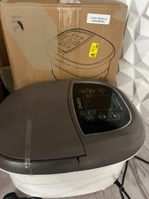 Renpho Motorized Rollers Foot Spa Massager, Bath Fast Heating, Bubble RRP £130