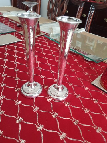 Pair sterling silver 1920 - of,