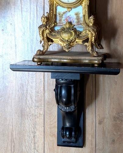 Gothic carved ebonised - gothic,