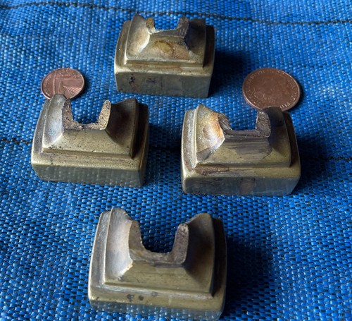 C1890 stylish cast brass - c1890,
