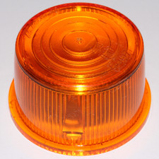 NOS - Rubbolite 6407 Truck Trailer Amber Indicator Light Lens