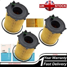 3Pc Oil Filter For Citroen