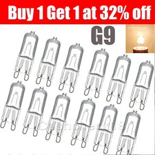 10X G9 Halogen Bulbs ECO Capsule Dimmable 230V for Ceiling Wall Oven Light Bulb