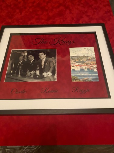 The krays signed - the,