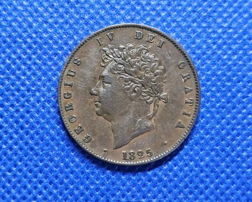 1825 halfpenny george - 1825,