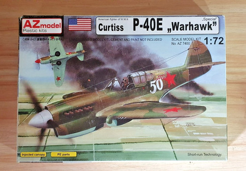 Azmodel az7400 curtiss 40e - az7400,