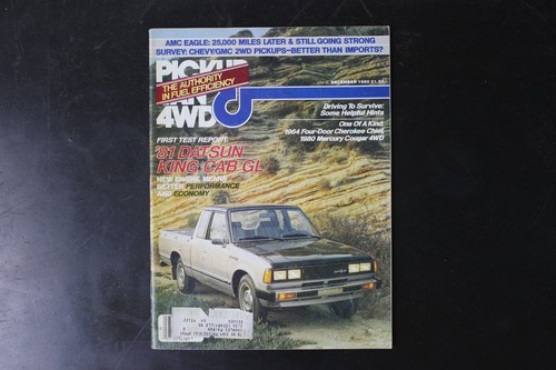 Pickup 4wd december - 4wd, 1980