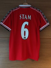 Man United 1998 Home #6 Stam