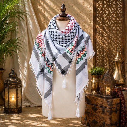 Palestinian keffiyeh scarf - palestinian,