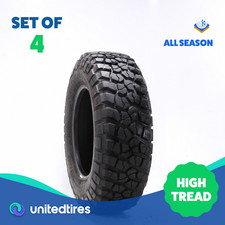 Set of (4) Used LT 255/75R17