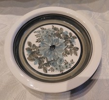 Green Flower Deep Dish By