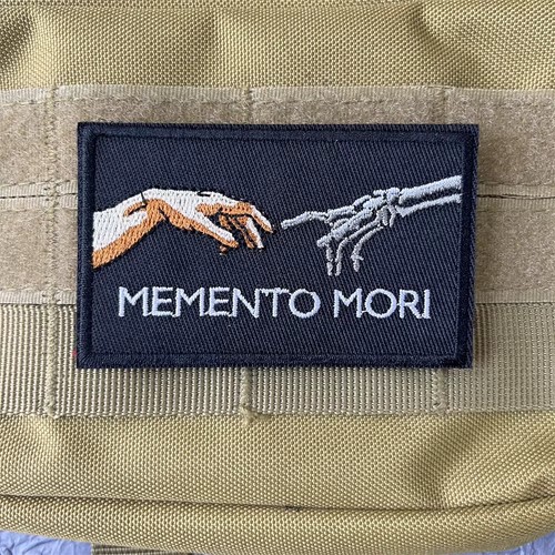 Memento mori embroidered - memento,
