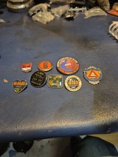 GMB Union Badges x 8 various