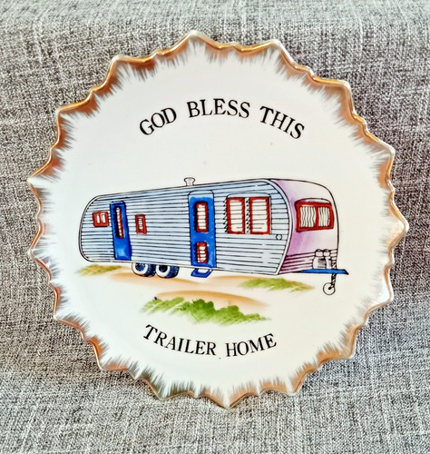 Vtg 1950s god bless this - ",