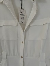 Zara Women's White Long