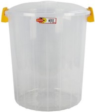 Clear Plastic Bucket 50L Lid