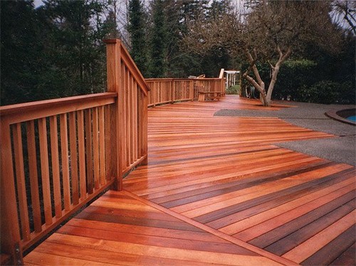 Wooden deck cleaner - wooden,