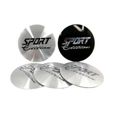 4 x Custom sport wheel hub decals decorative wheel center cap stickers