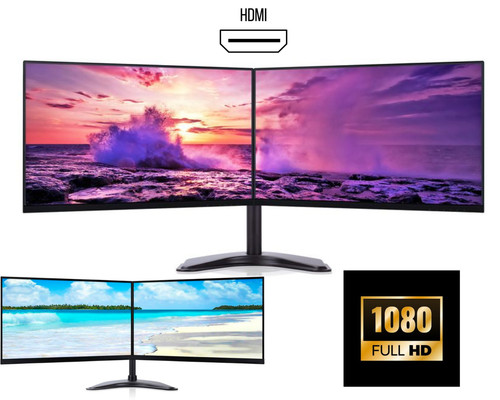 Dual monitor screen bundle - monitor,