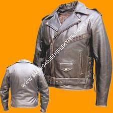 Mens retro brown - retro, biker