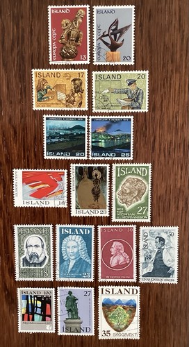 Iceland 1974 sets fine - iceland, 9