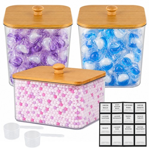 Laundry pods storage container - laundry,