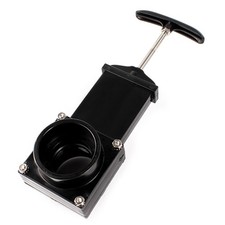 RV Water Gate for Valve Durable Plastic 50mm Flow Sewer Hose Drain Ada