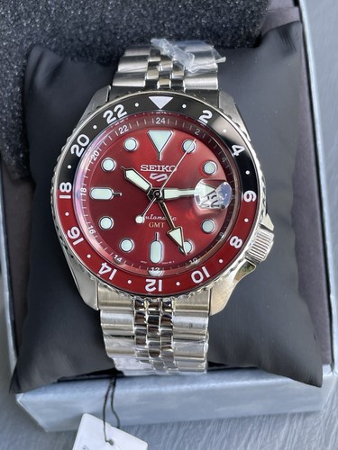 Seiko skx gmt passion red - skx,