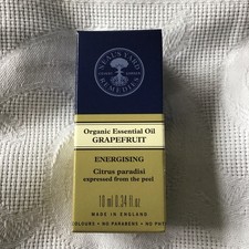 Neals Yard Remedies Organic Essential Oil Grapefruit Energising Citrus 10ml New 