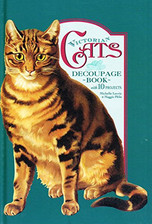 Victorian Cats: Decoupage Book with 10 pr... by Maggie Philo Miscellaneous print