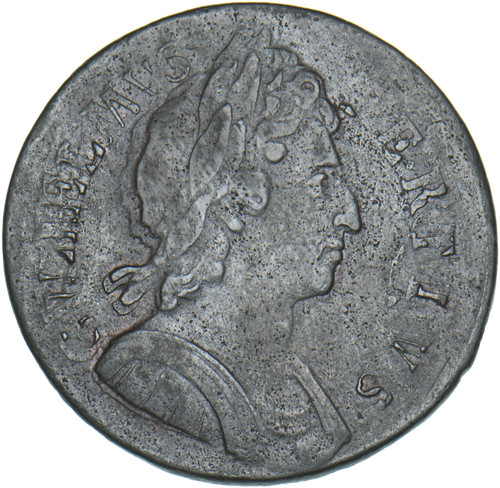 1695 halfpenny - 1695-8,