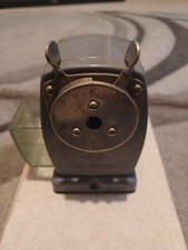 Velos Vintage Metal Table Pencil Sharpener Made in England