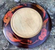 Antique Wooden Pen Work Bread