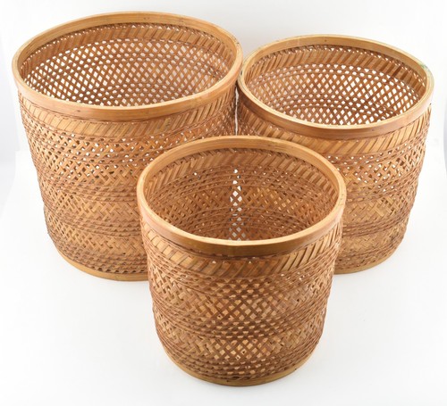 Vtg nesting wicker - nesting,